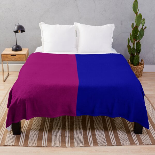 Item preview, Purple Blue Two Tone Color Split designed and sold by PatternTitan.