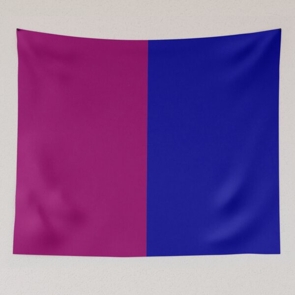 Item preview, Purple Blue Two Tone Color Split designed and sold by PatternTitan.