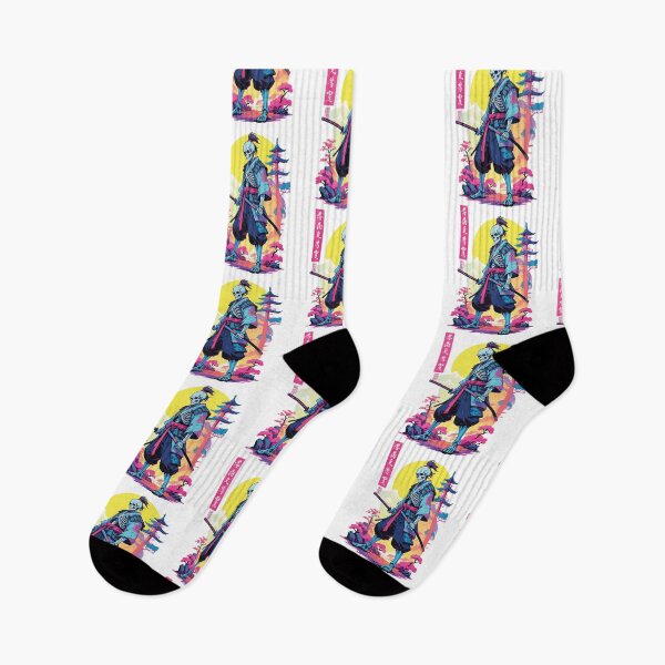 Item preview, Oni Skeleton Samurai Vaporwave Aesthetic designed and sold by LuminOrb.