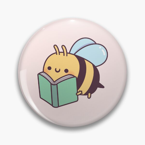 Item preview, Cute Flying Bee Reading A Book designed and sold by rustydoodle.