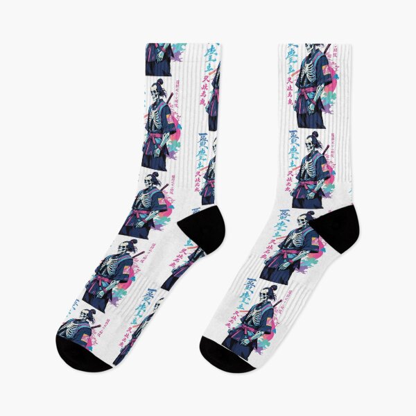 Item preview, Oni Skeleton Samurai Vaporwave Aesthetic designed and sold by LuminOrb.