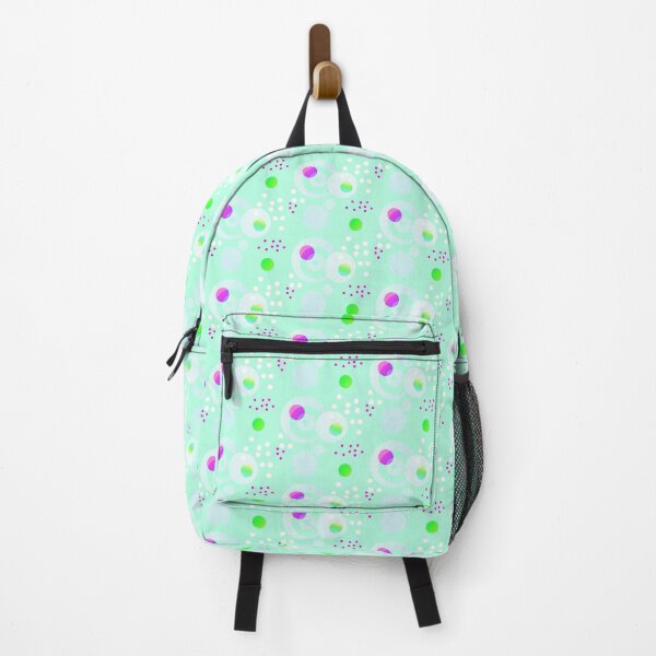 Item preview, light green purple creative polka dots | eccentric style dot pattern designed and sold by lausn.