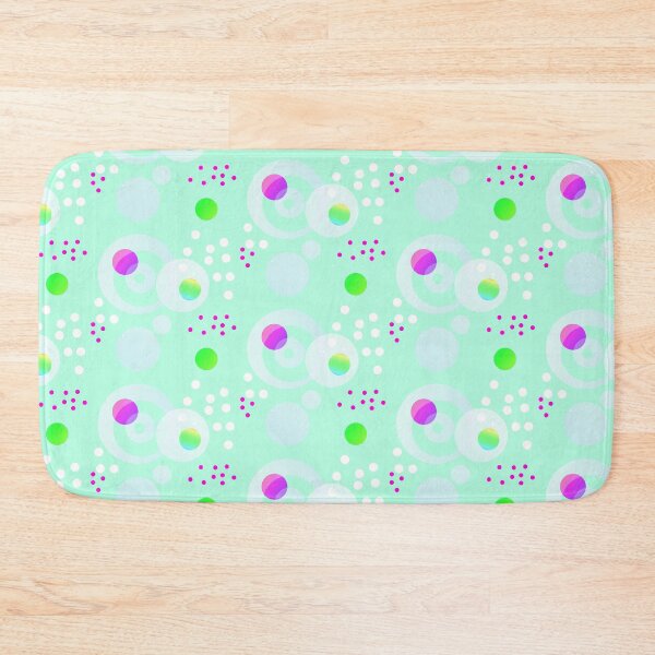 Item preview, light green purple creative polka dots | eccentric style dot pattern designed and sold by lausn.