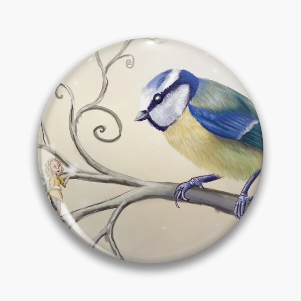 Item preview, The messenger - Blue Tit designed and sold by Rachel Blackwell.