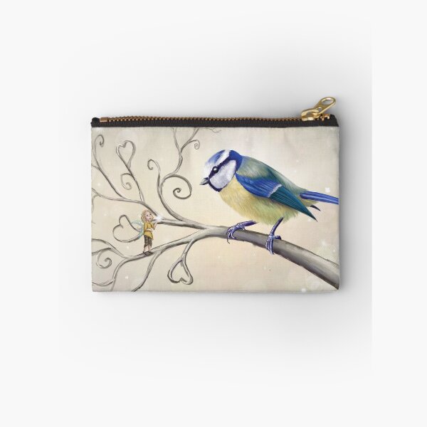 Item preview, The messenger - Blue Tit designed and sold by Rachel Blackwell.