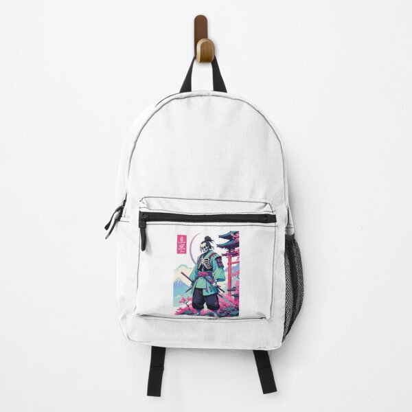 Item preview, Oni Skeleton Samurai Vaporwave Aesthetic designed and sold by LuminOrb.