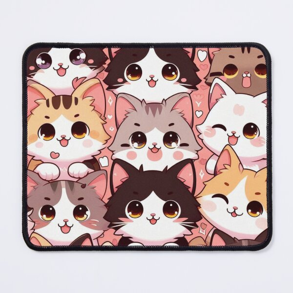 Item preview, kittys designed and sold by Paoladraws.