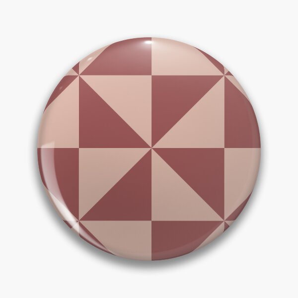 Item preview, Triangles in sienna and pink quartz create geometric patterns like ceramic tiles. designed and sold by by Mònica Roca.