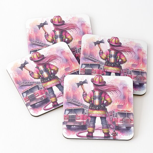 Item preview, Female Firefighter designed and sold by devonclemon.