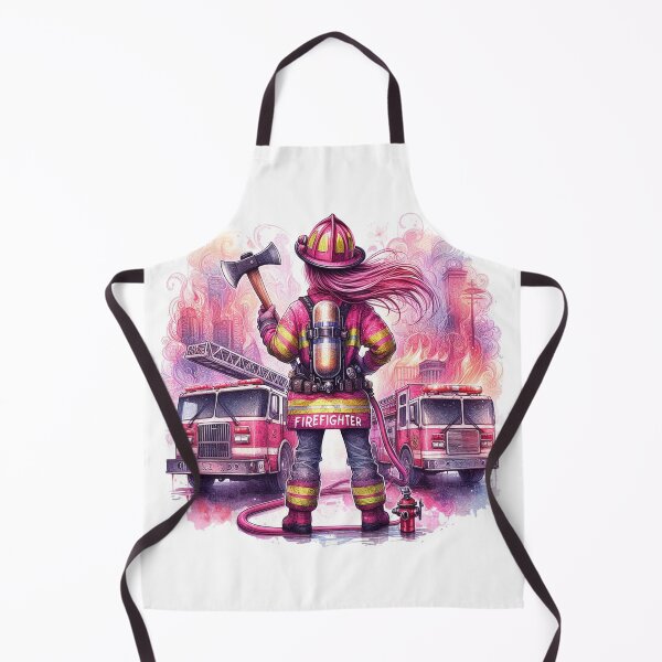 Item preview, Female Firefighter designed and sold by devonclemon.