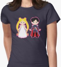Princess Serenity and Prince Endymion Women's Fitted T-Shirt
