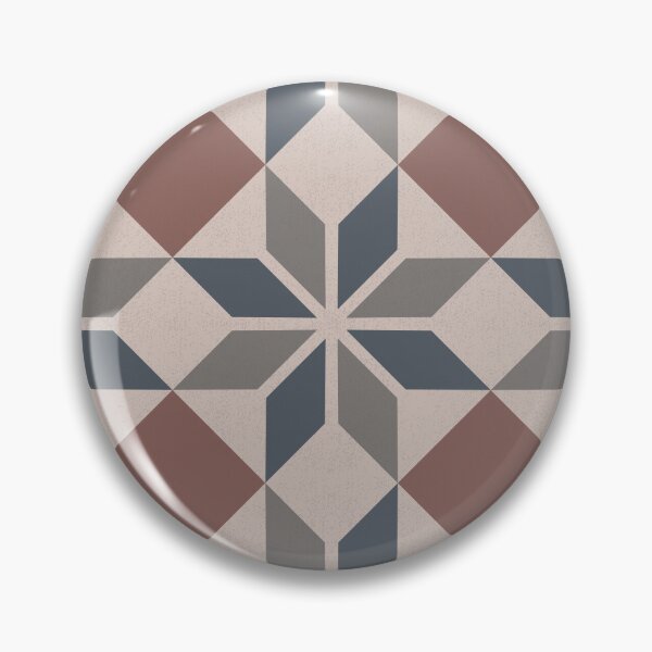 Item preview, Blue, grey and earth-coloured diamond tiles designed and sold by by Mònica Roca.
