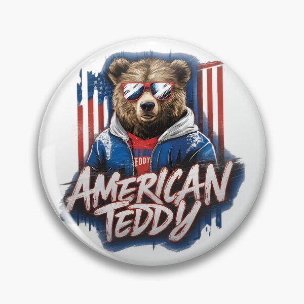 Item preview, Proud American 4th of July Teddy designed and sold by PlanetMarker.