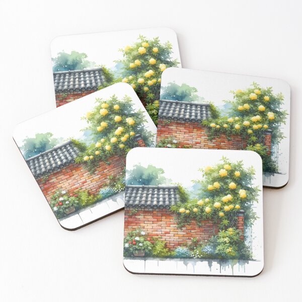Item preview, Garden Wall Summer designed and sold by ColourWonder.