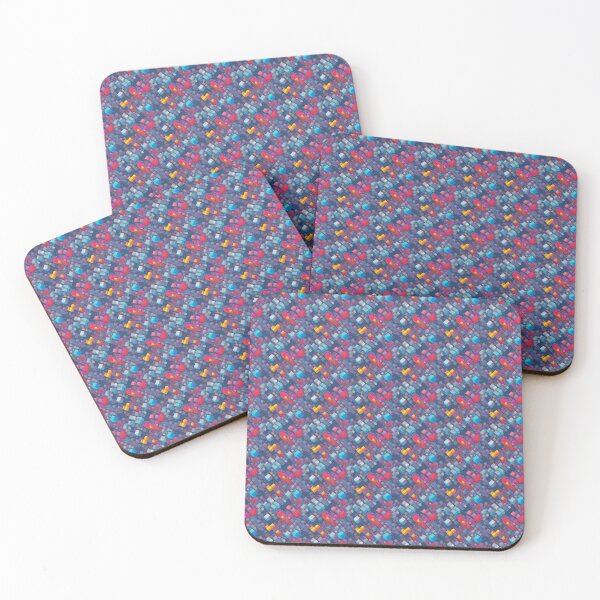 Item preview, Abstract Cel shaded Cube Field designed and sold by JashJhaveri.
