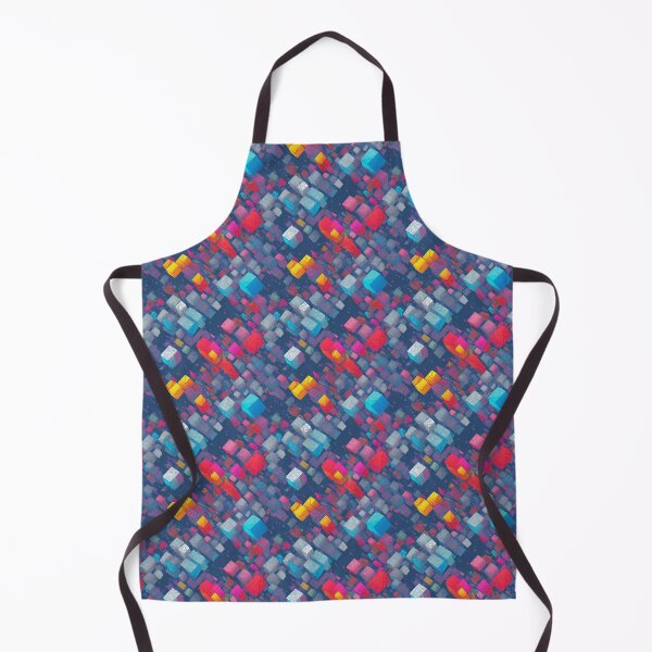 Item preview, Abstract Cel shaded Cube Field designed and sold by JashJhaveri.