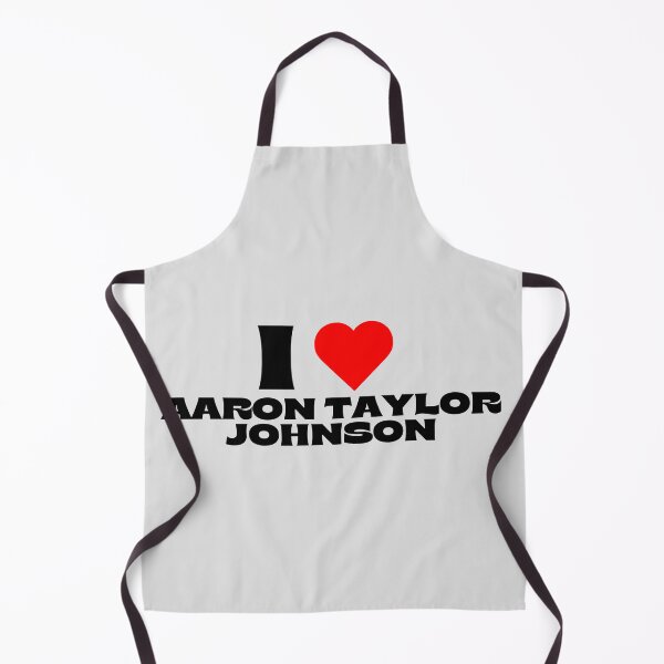 Item preview, I Love Aaron Taylor Johnson - Black Fonts designed and sold by Itsheartshop.