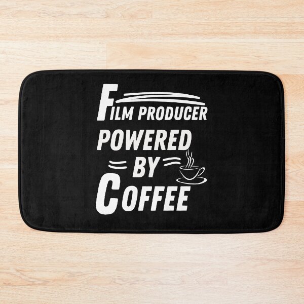 Item preview, Film producer powered by coffee designed and sold by annoying-shirts.