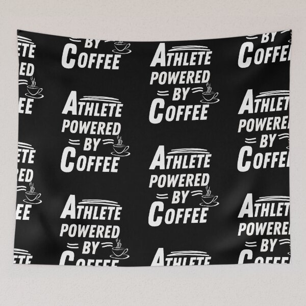 Item preview, Athlete powered by coffee designed and sold by annoying-shirts.