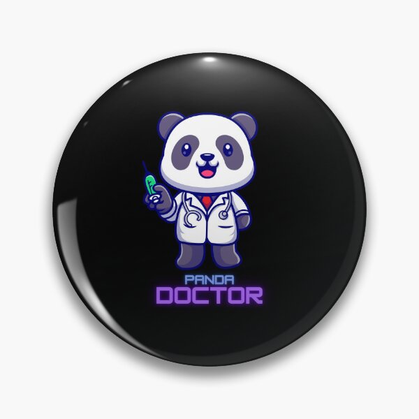 Item preview, Cute Panda Doctor Funny Design designed and sold by MateZone.