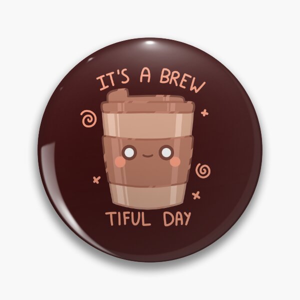 Item preview, It's a brew-tiful day funny tea joke  designed and sold by Kawabijutsu21.