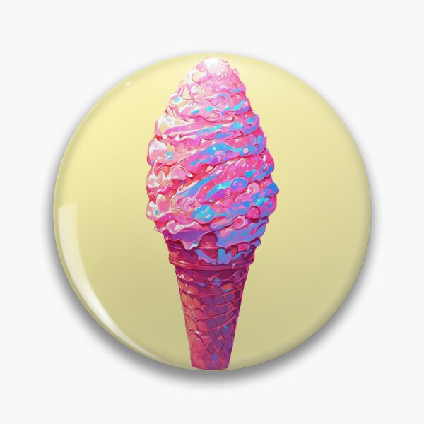 Item preview, Cono de helado de fresa  designed and sold by LevCreates.
