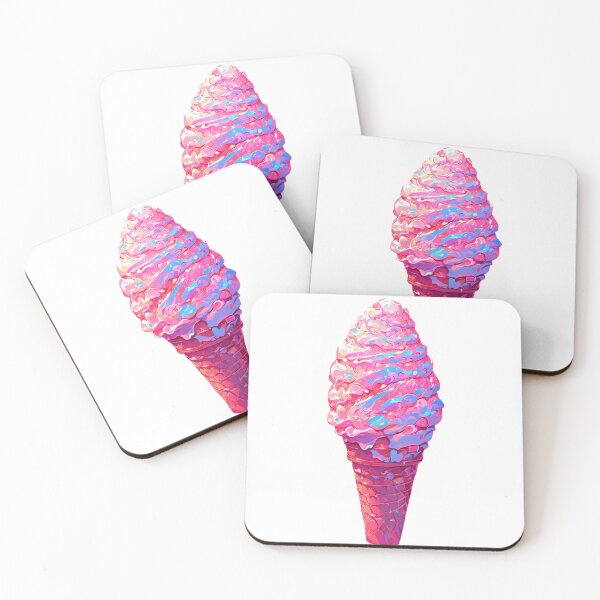Item preview, Cono de helado de fresa  designed and sold by LevCreates.