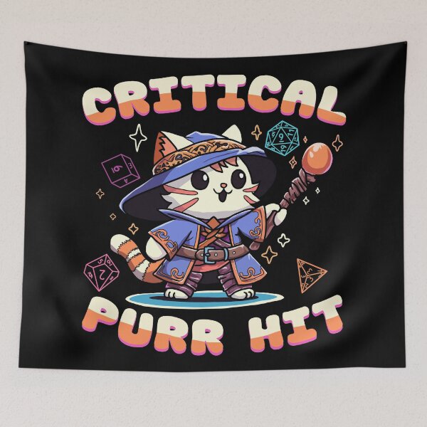 Item preview, critical purr hit designed and sold by muthru bazaar.