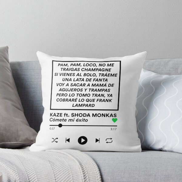 Item preview, Kaze - Cómete mi éxito ft Shoda Monkas song with lyrics designed and sold by rebujito.