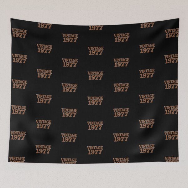 Item preview, Vintage 1977 Rustic Typography designed and sold by Itsheartshop.