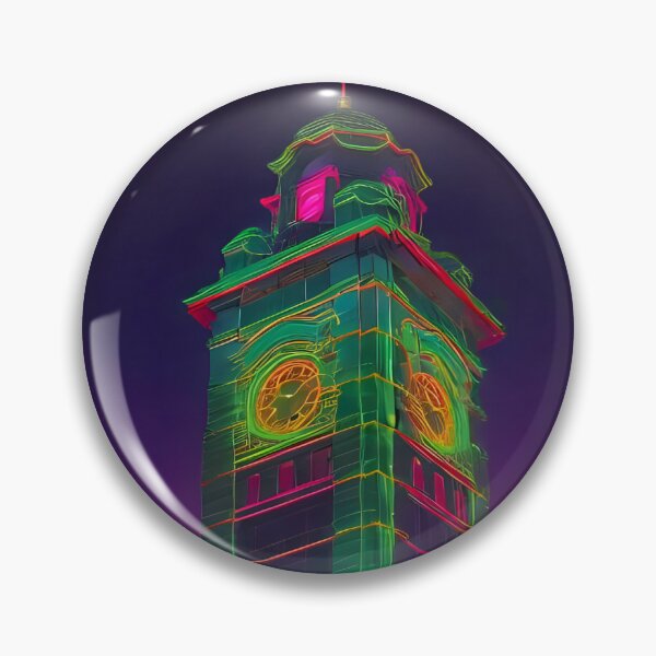 Item preview, Clock tower  designed and sold by Nomad-Maynard.