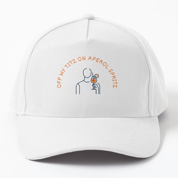 Aperçu de l'œuvre Off My Titz On Aperol Spritz, Été unisexe, Boisson d’été décontractée, Cadeau unique pour les amateurs de cocktails créée et vendue par EmilyTees.
