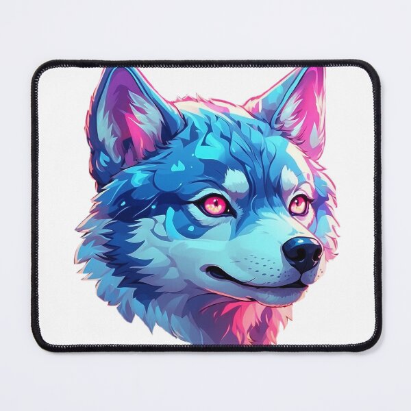 Item preview, Blue husky  designed and sold by LevCreates.