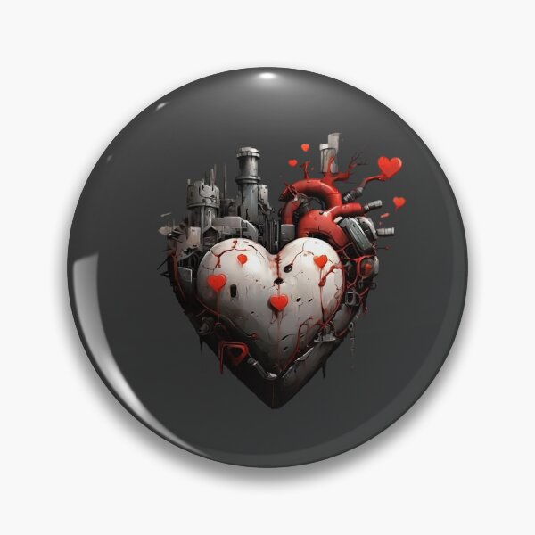 Item preview,  Cute Futuristic Heart  designed and sold by Digiheart.