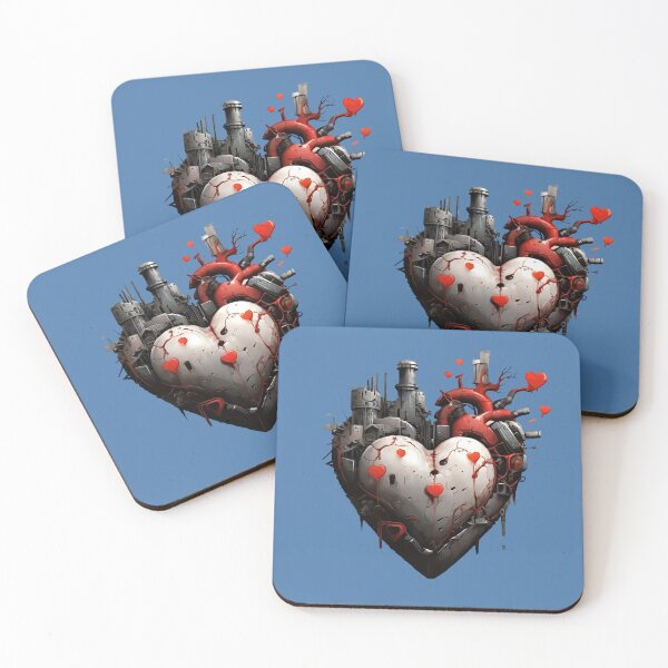 Item preview,  Cute Futuristic Heart  designed and sold by Digiheart.