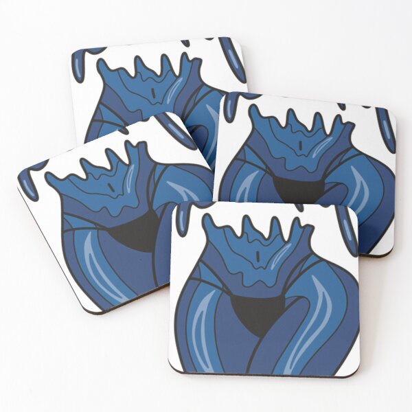 Item preview, Blue dripping female body designed and sold by anhluonggood.