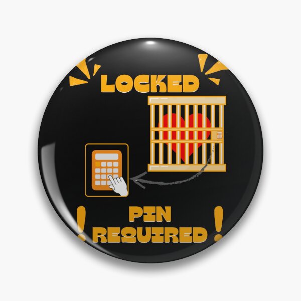 Item preview, Pin for human locked heart designed and sold by kozimster00.