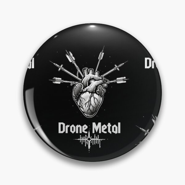 Item preview, Drone Metal Heart Vibes Dark soul in Mind designed and sold by Piotrek0001.