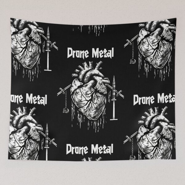 Item preview, Drone Metal Heart Vibes Dark soul in Mind designed and sold by Piotrek0001.
