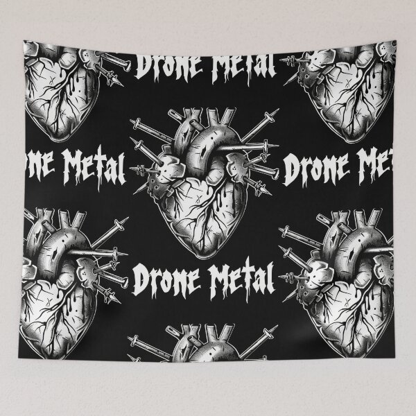 Item preview, Drone Metal Heart Vibes Dark soul in Mind designed and sold by Piotrek0001.