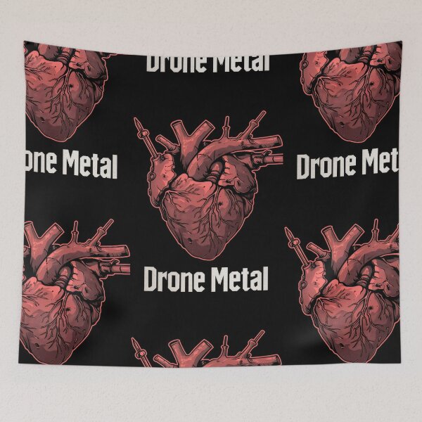 Item preview, Drone Metal Heart Vibes Dark soul in Mind designed and sold by Piotrek0001.