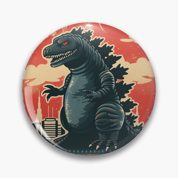 Item preview, Rampage! Monster in Retro Japanese Style  designed and sold by redstar19.