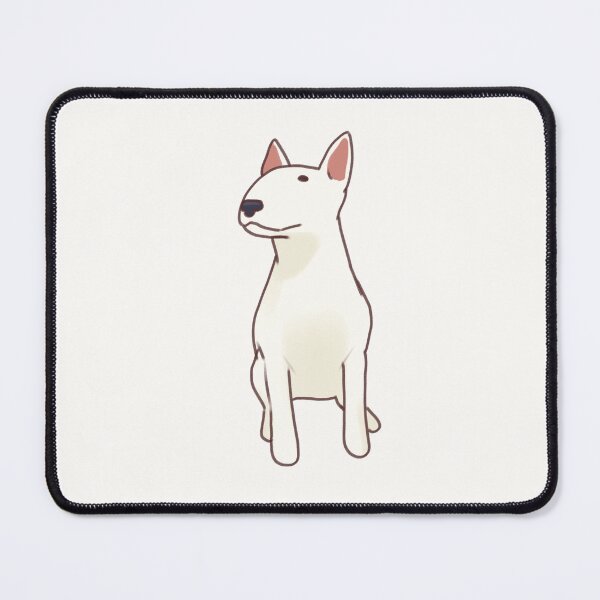 Item preview, Cute White bull terrier  designed and sold by Artofmayara.