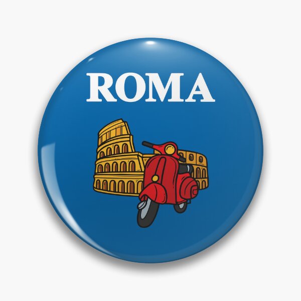 Item preview, The Colosseum & Moped, Rome, Italy designed and sold by Happy Puppy Print On Demand.