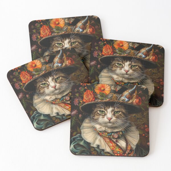 Item preview, Feline Renaissance Masterpiece designed and sold by CozyLounge.