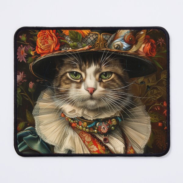 Item preview, Feline Renaissance Masterpiece designed and sold by CozyLounge.