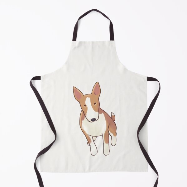 Item preview, Fawn and white bullterrier designed and sold by Artofmayara.