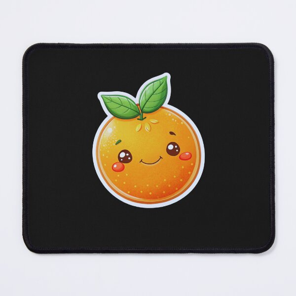 Item preview, "Sunny Smiling Orange Sticker" designed and sold by JAMESAMORN.