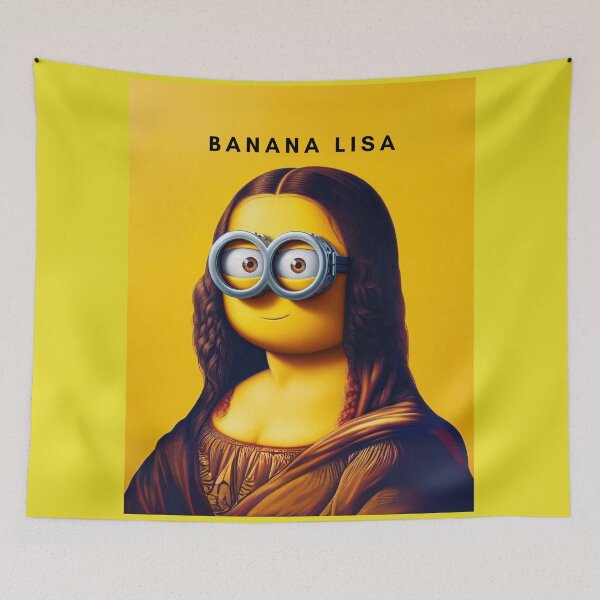 Aperçu de l'œuvre Banane-Lisa créée et vendue par Print Fiction.