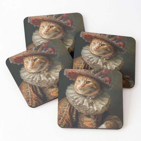 Item preview, Feline Renaissance Masterpiece designed and sold by CozyLounge.